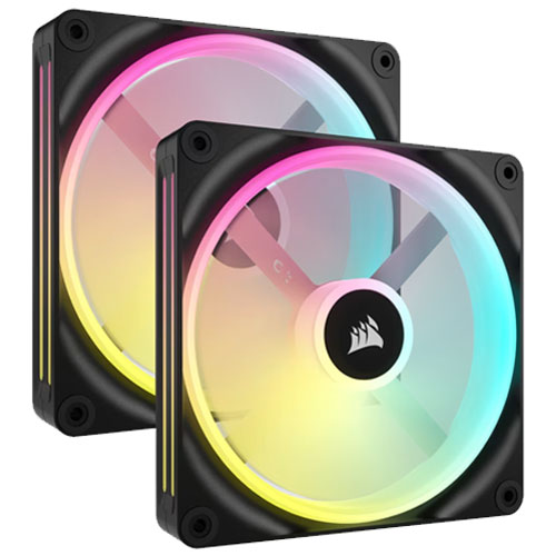コルセア CO-9051004-WW [iCUE LINK QX140 RGB クランク一揃いの道具 (140粍 PWM 気違い2個、iCUE LINK取り合わせこしき)]