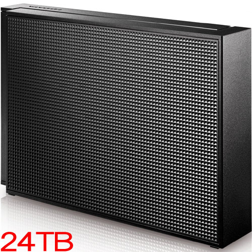 外信用販売HDD アイ・オー・データ HDCX-UT24P [USB 5Gbps相応う 大電気容量外信用販売固定ディスク 24結核症]