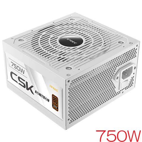 ANTEC CSK750DC White [ATX 12V電源 80PLUS BRONZE認証 CSK DC 750W White]｜イートレンド店