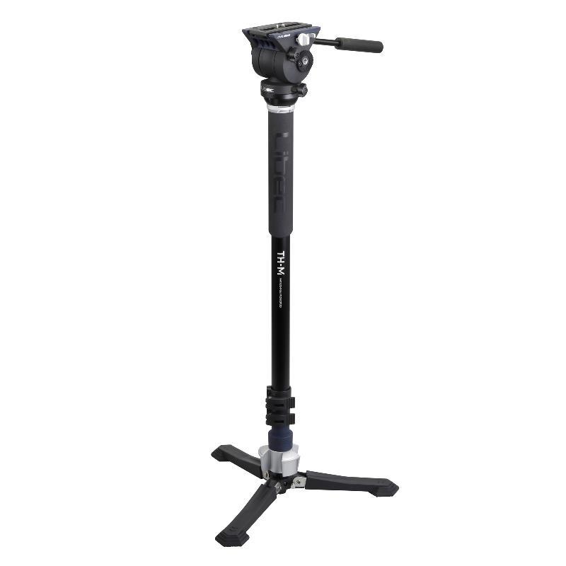 自立できる一脚 Libec TH-M KIT ビデオ一脚 撮影 ビデオカメラ 自立 プロ アマ 堅牢 一眼レフ エントリー アルミ一脚 リーベック