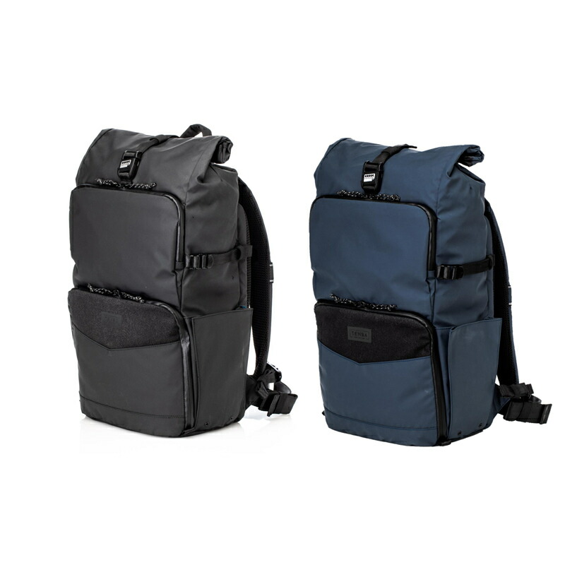 TENBA DNA16 DSLR バックパック ブラック ブルー 638-578 638-579 カメラバッグ リュック ロールトップ