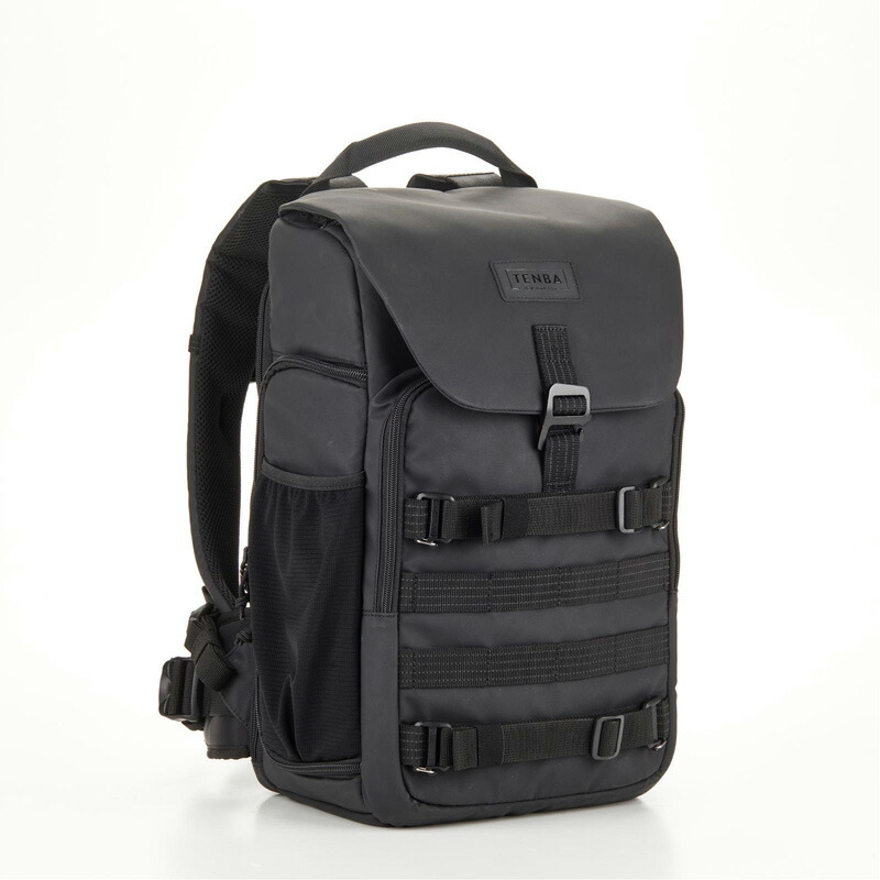 TENBA Axis アクシス V2 LT うしろ側容器に並べる 写真機背嚢 一眼二眼レフ 18L 黒いこと マルチカムブラック 637-766 637-767