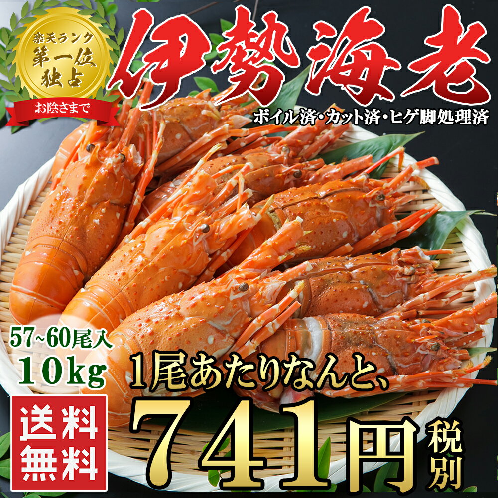 保存版 1尾あたり740円 伊勢海老60尾 約10kg以上 楽天ランキング1位 2週で14 000尾商品 高級 伊勢エビ 便利なボイル済 少し小さくてもプリプリ食感と濃厚なお味 ヒゲ折れ 少しだけ訳あり W 数量限定 Www Manikprabhu Org