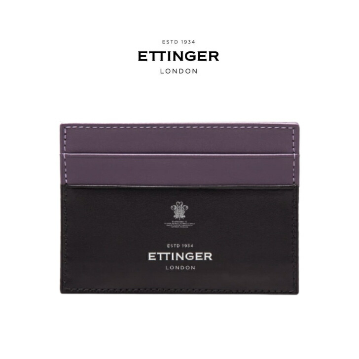 【ETTINGER社定まりインポート代わりになる店製造会社引き請ける有】ST248 フラットカードケース カーフレザー FLAT CREDIT CARD CASE