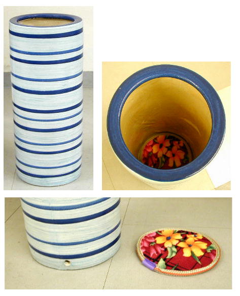 楽天市場】陶器傘立て ホワイト U-22WH 傘立て 傘立 傘たて かさたて