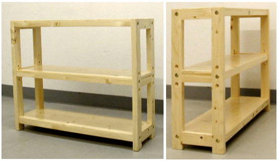 楽天市場】木製の棚（背板のないタイプ） ナチュラル色高さ80 幅79