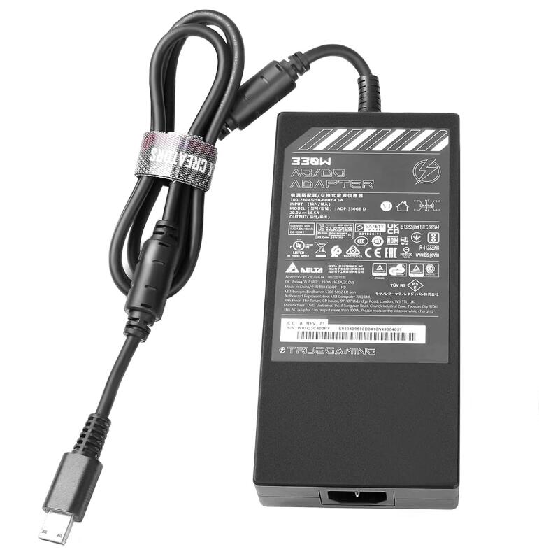 楽天市場】純正 MSI 240W ACアダプター 20V 12A Delta製 GS66 GF66