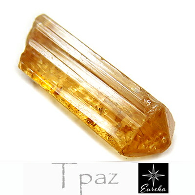 【非加熱・一点物】黄金の雫に宿る気品 インペリアルトパーズ 結晶原石 3.1ct|ブラジル産 ルース 天然石 11月誕生石|【ユーレカ】~地球からの贈り物~