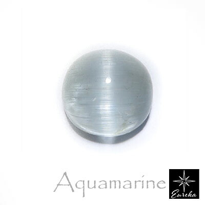 【現品限り】 アクアマリン ルース キャッツアイ 32.6ct 天然石 3月 誕生石 ブラジル産 送料無料