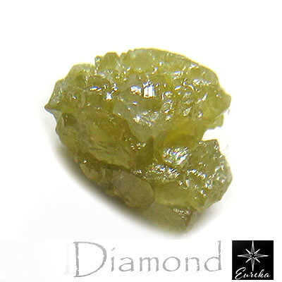 【希少カラー・南ア産】イエローダイヤモンド原石 0.59ct｜結晶・パワーストーン・4月誕生石・送料無料
