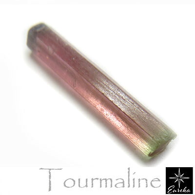 【現品限り】 トルマリン バイカラートルマリン 2.35ct 結晶 原石 パワーストーン ルース 天然石 10月の誕生石|【ユーレカ】~地球からの贈り物~