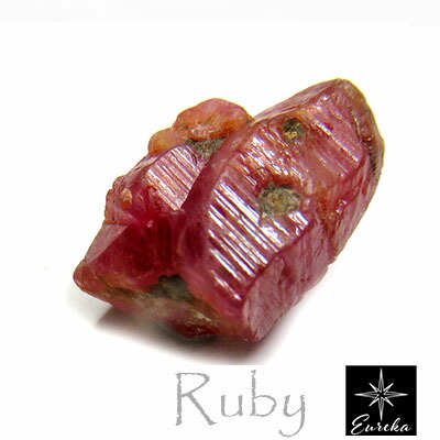 【一点物・非加熱】ルビー原石 結晶 13ct 標本 天然コランダム|波動石・パワーストーン・誕生石【7月・送料無料】|【ユーレカ】~地球からの贈り物~