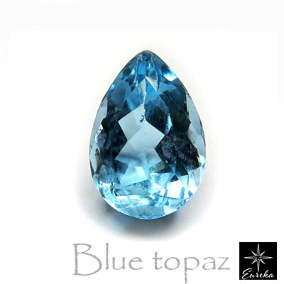 【現品限り】ブルートパーズ ルース 天然石 11月 誕生石 大粒 12.27ct オーダーメイド プレゼント 送料無料