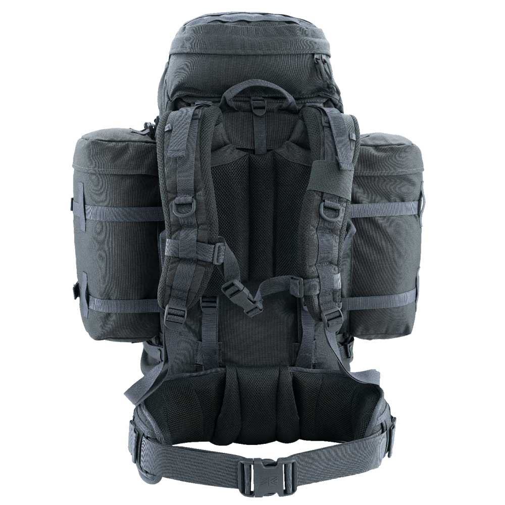 Karrimor SF Predator 80-130 Rucksack | 130 Liter, Grau, Mit PLCE-System, SA-Rückensystem & Regenhülle
