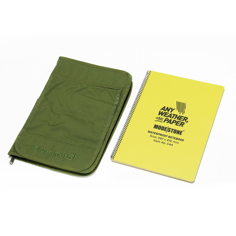 楽天市場】モードストーン 耐水ノート A4 + キャリアー セット (C43MIL