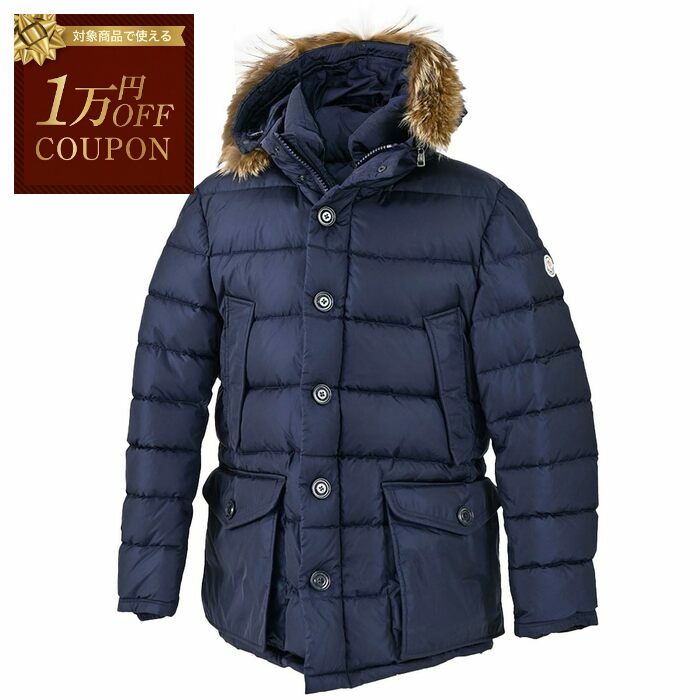 MONCLER モンクレール アウター 紺色 正規品 ネイビーブルー Moncler Mayaショートダウンジャケット : ショート