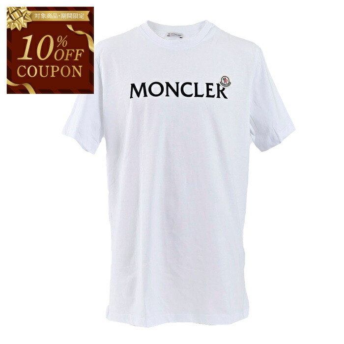 モンクレール ラインストーンロゴ　Tシャツ　Ｍ　　新品未使用　2025年製 楽天市場】モンクレール MONCLER クルーネック半袖Tシャツ 8C00022