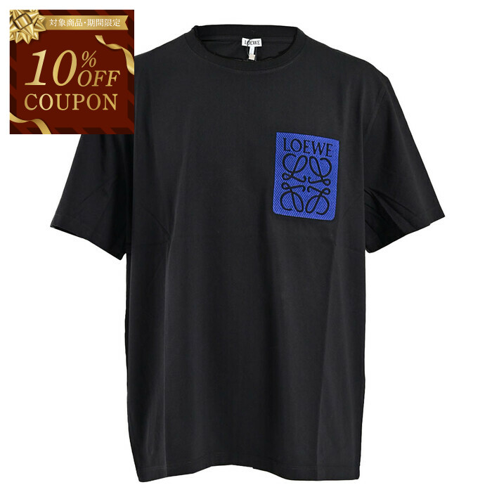 楽天市場】ロエベ LOEWE クルーネックTシャツ ホワイト メンズ