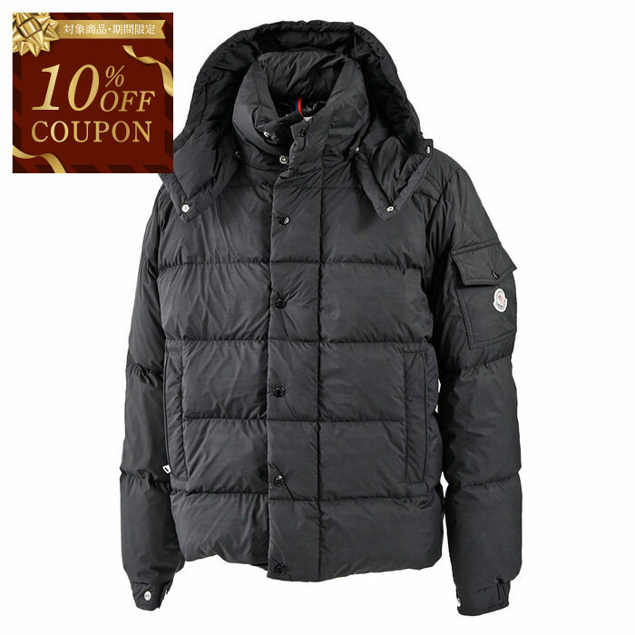 【10％OFFクーポン 枚数限定】モンクレール MONCLER ダウンジャケット Vezere 999 ブラック メンズ