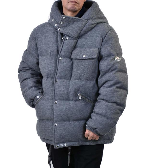 楽天市場 モンクレール ウール ダウンジャケット Moncler 549h6 Lioran 915 杢グレー メンズ 1点限り 5サイズのみ ラスト1点 セール サンエー 世界の一流品