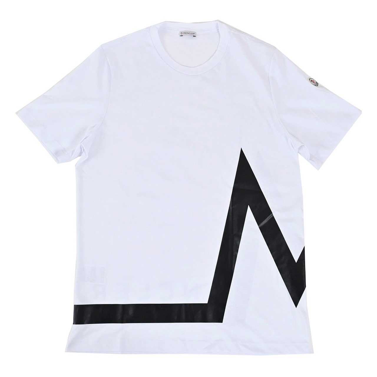 MONCLER グラフィック Tシャツ 150 MONCLER (モンクレール) クラシックロゴ クルーネック 半袖 T