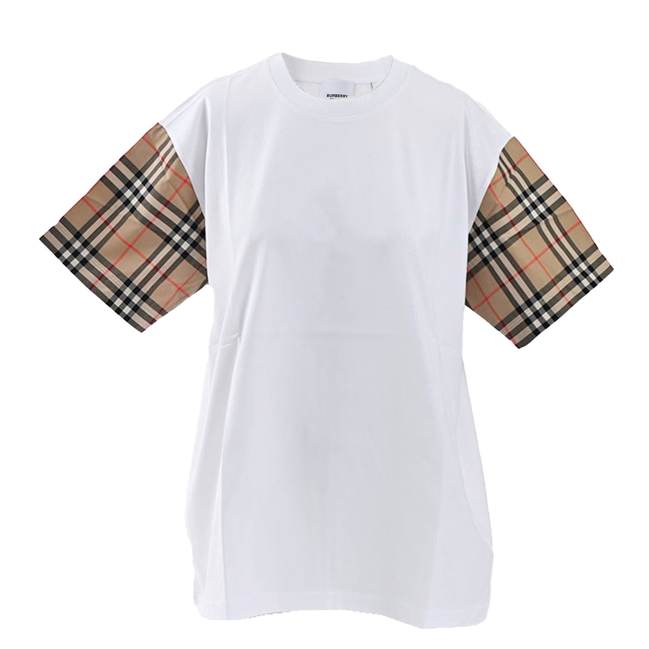 BURBERRY バーバリー クルーネック Tシャツ 半袖 レディース 8024628 113839/G A1189 BURBERRY バーバリー クルーネック Tシャツ 半袖 レディース