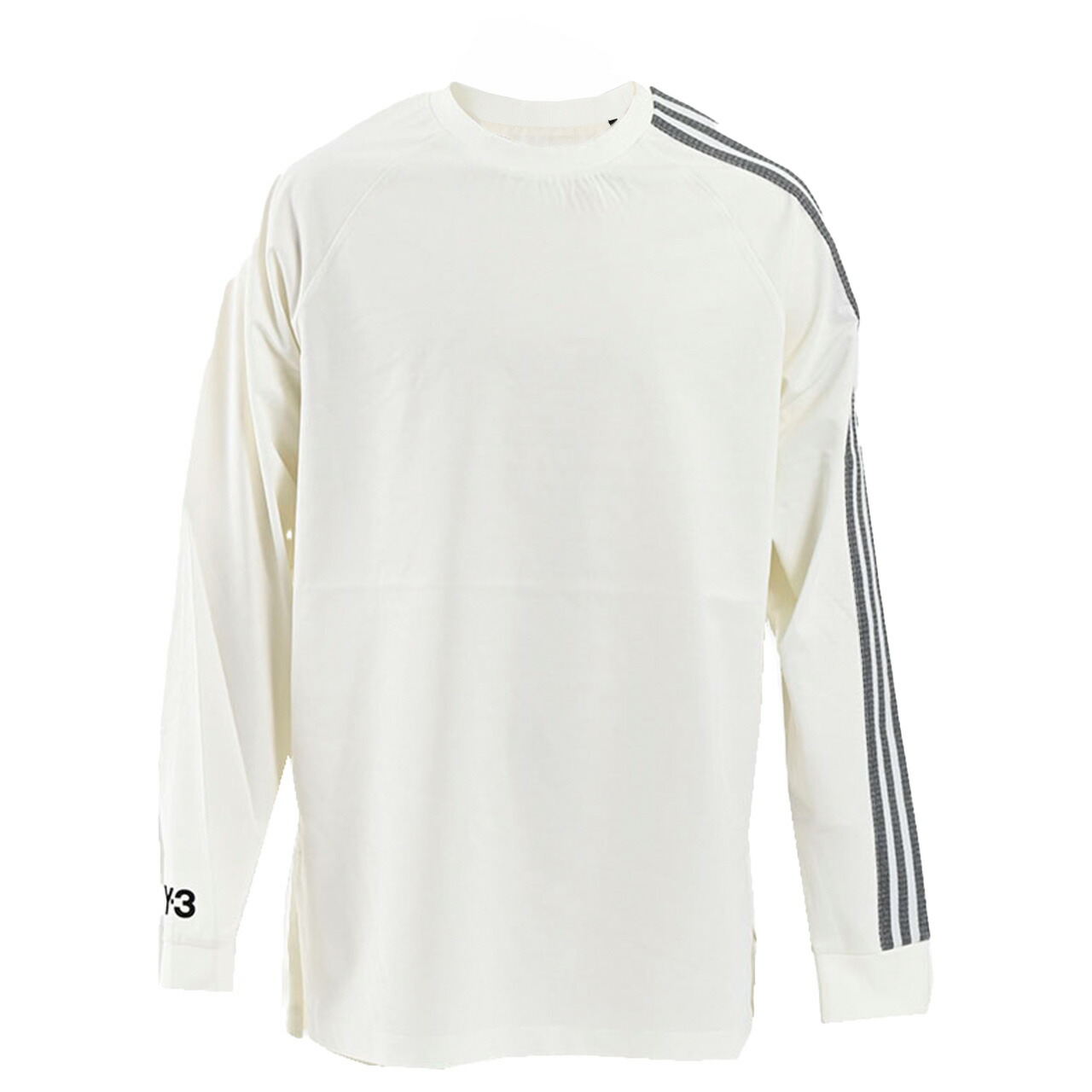 【原価割れ 最終価格】ワイスリー Y-3 クルーネック長袖Ｔシャツ IV5622 ワケアリ ホワイト レディース 【ラスト1点】 【ワケアリ ポッキリセール】 ギフト プレゼント