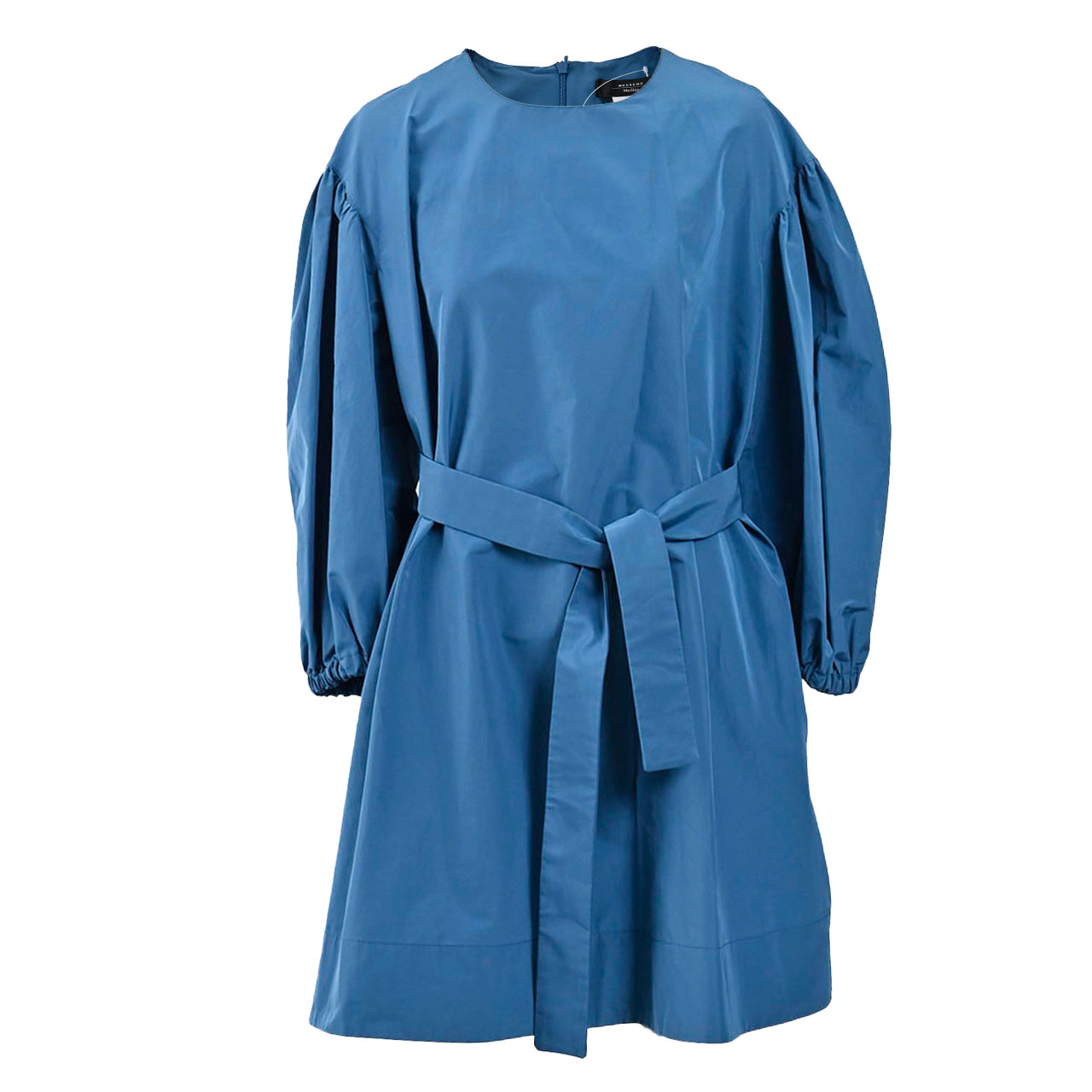 新品未使用タグ付 WEEKEND MaxMara シャツワンピース ブルー 44 Weekend Max Mara - マックスマーラ デニム素材 シャツワンピース