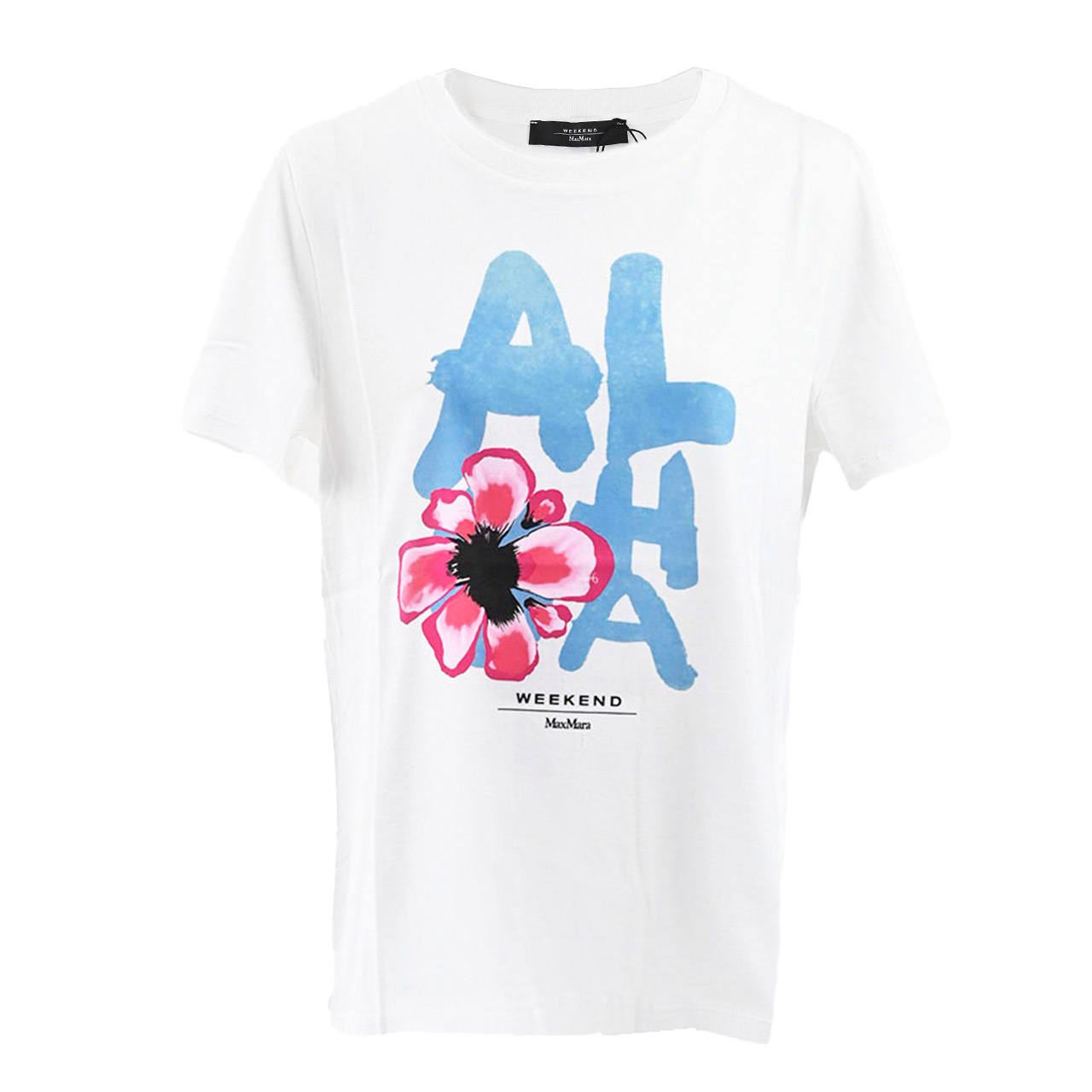 ウィークエンド マックスマーラ WEEKEND MAXMARA Tシャツ YEN 59710526 004 ホワイト 2024SS レディース 【再入荷なし 在庫限り】 ギフト プレゼント 母の日