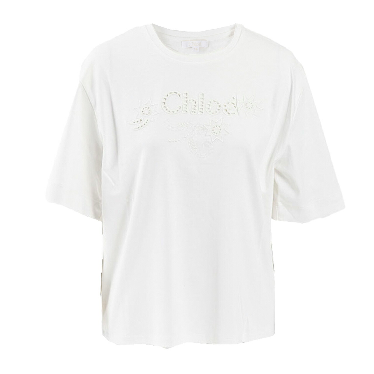楽天市場】クロエ CHLOE Tシャツ C20110 117 117 ホワイト 2024年春夏 