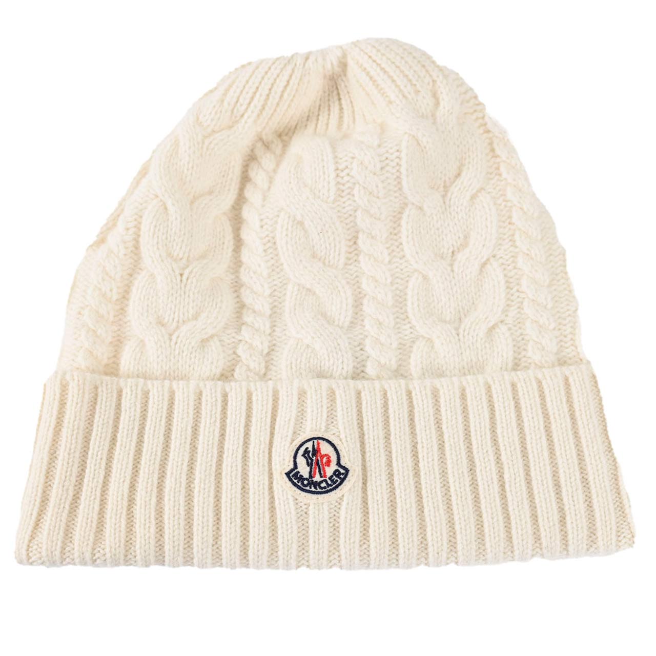 MONCLER ファー付きニット帽 ホワイト 楽天市場】モンクレール MONCLER レディース 帽子 ニット
