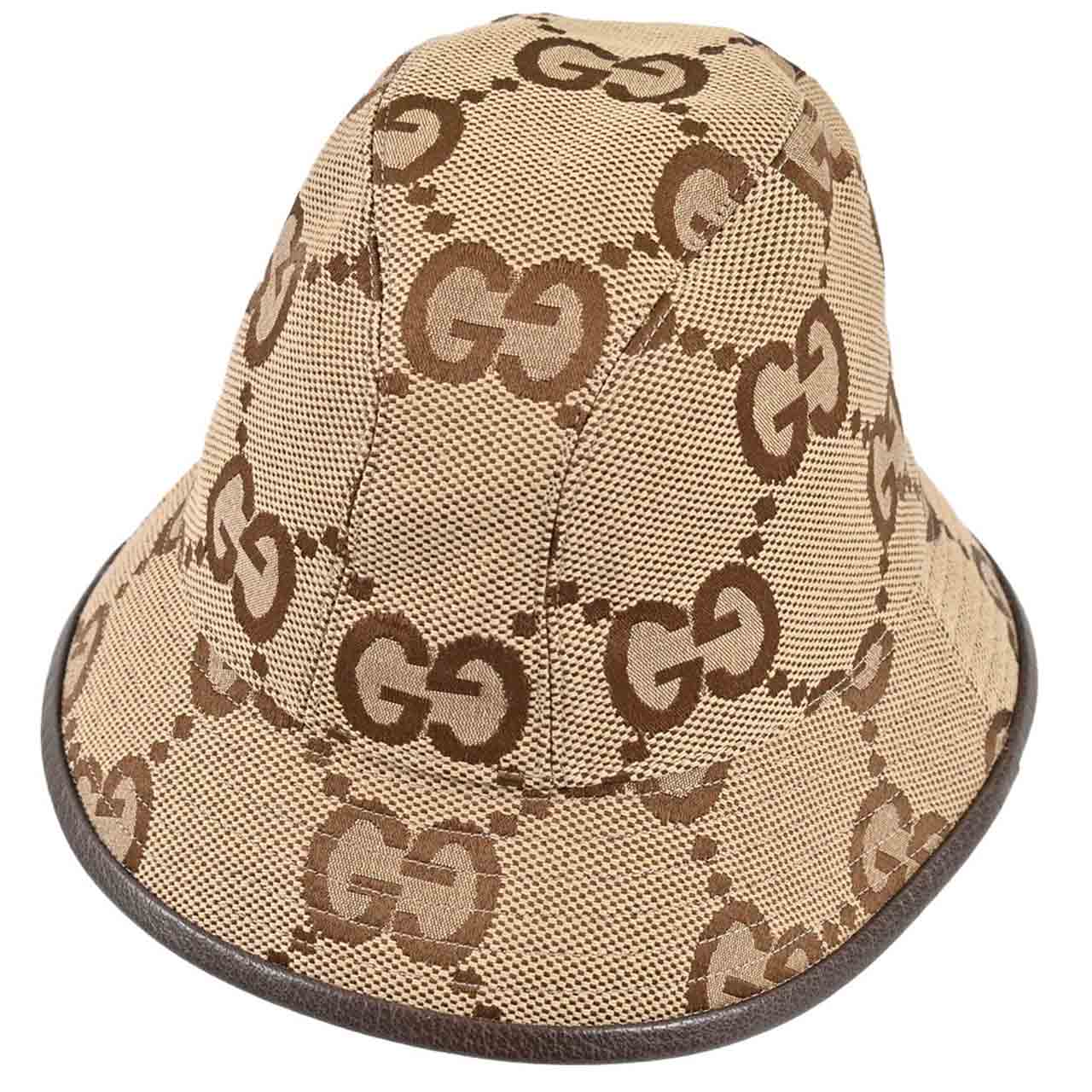 GUCCI◆バケットハット◆モノグラム◆GG柄◆ブラウン◆XL GUCCI◇バケットハット◇モノグラム◇GG柄◇ブラウン◇XL - メルカリ