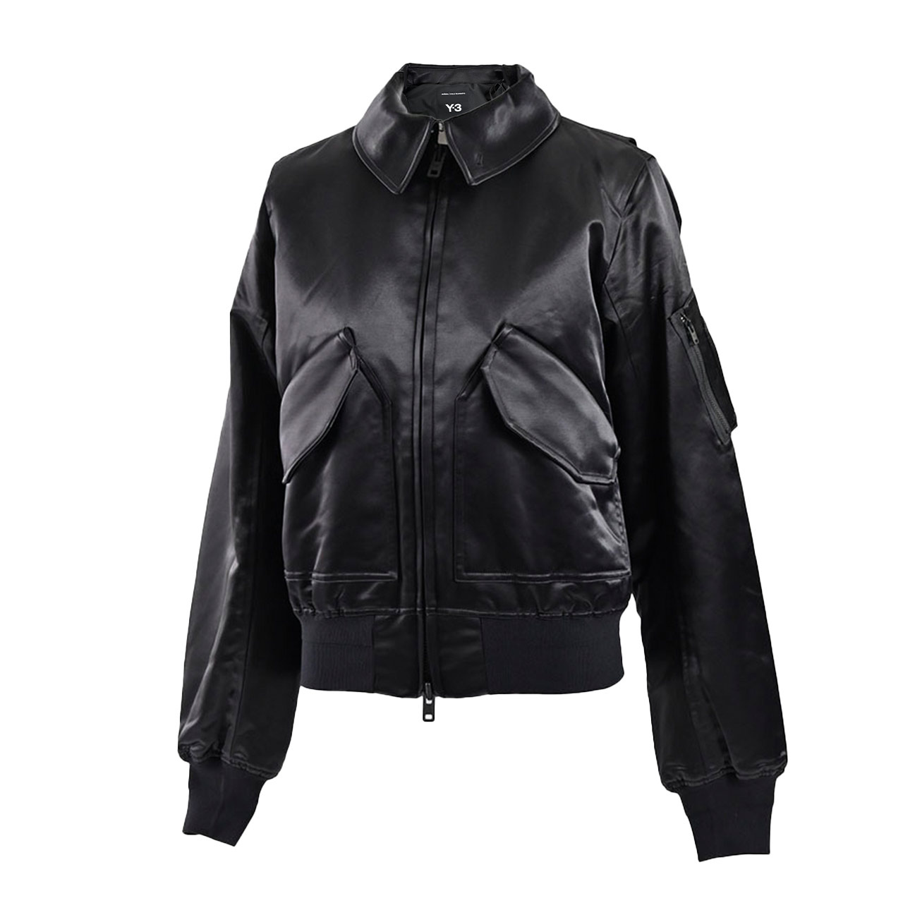 Y-3 ヨウジヤマモト ボンバージャケット Y-3 ボンバージャケット | ブラック | FARFETCH JP