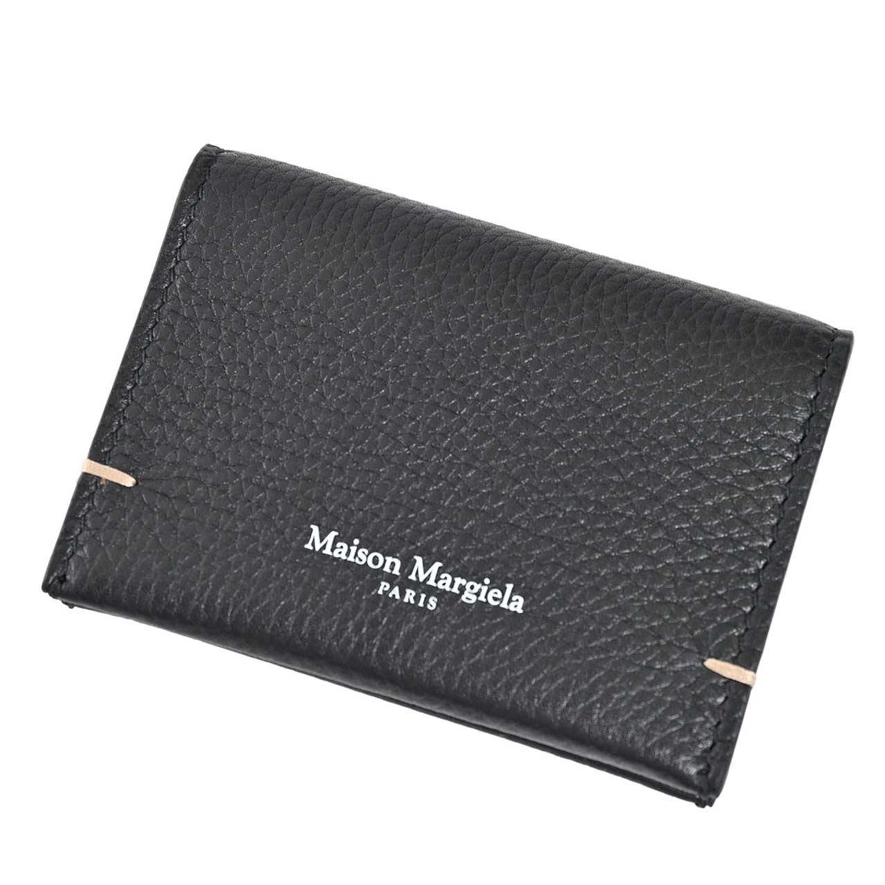 メゾン マルジェラ Maison Margiela 名刺入れ P7268 SA2UI0009 H8419 ブラック 2025年春夏 2025SS メンズ 【一粒万倍日 4月20日】 一粒万倍日 寅の日 天赦日 春財布 期間限定価格 ギフト プレゼント 春小物 新生活応援