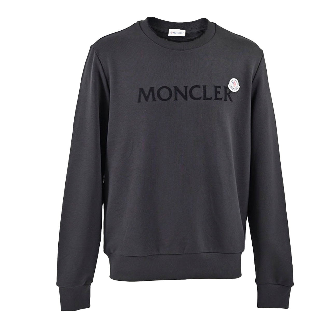 H80 M モンクレール クルーネック スウェット グレー メンズ Amazon.co.jp: [モンクレール] SWEAT SHIRT 刺繍ロゴ スウェット