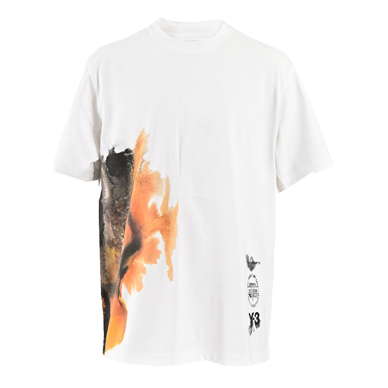 ワイスリー Y-3 Tシャツ Y-3 AOP SHORT SLEEVE TEE JX4744 ホワイト 2025年 秋冬新作 2025AW メンズ ギフト プレゼント 【ラスト1点 ＸＸＬサイズ】