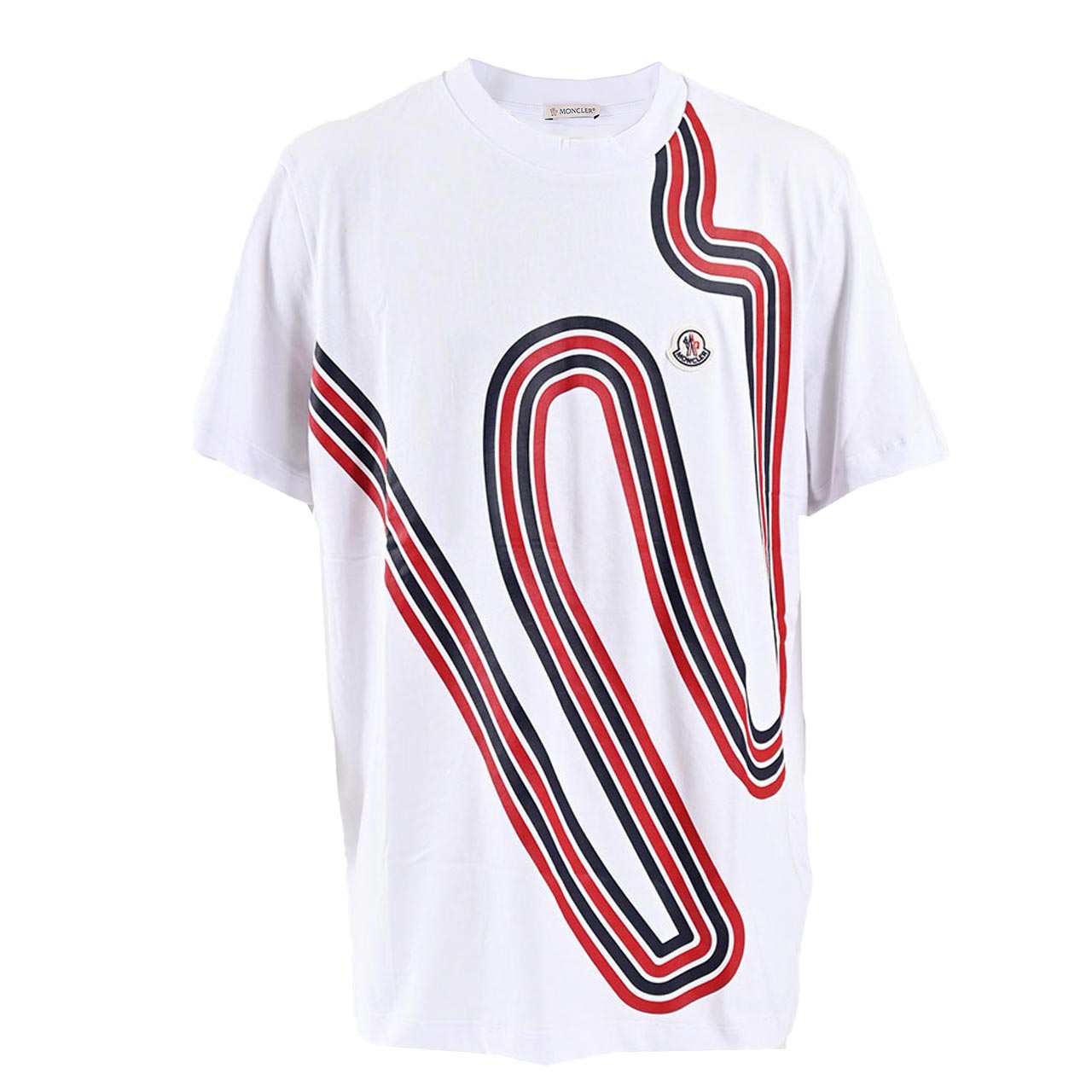 モンクレール MONCLER Tシャツ 8C01100 8390Y 001 ワケアリ ホワイト メンズ ギフト プレゼント