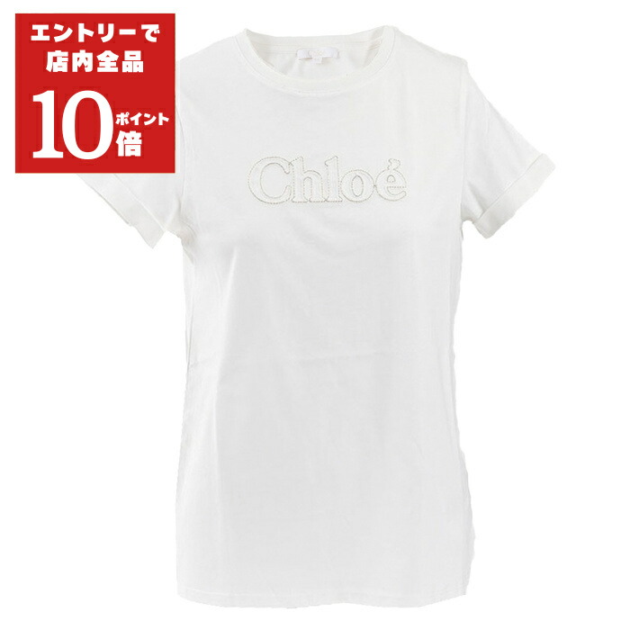 楽天市場】Chloe クロエ Crew Neck T-Shirts クルーネック T