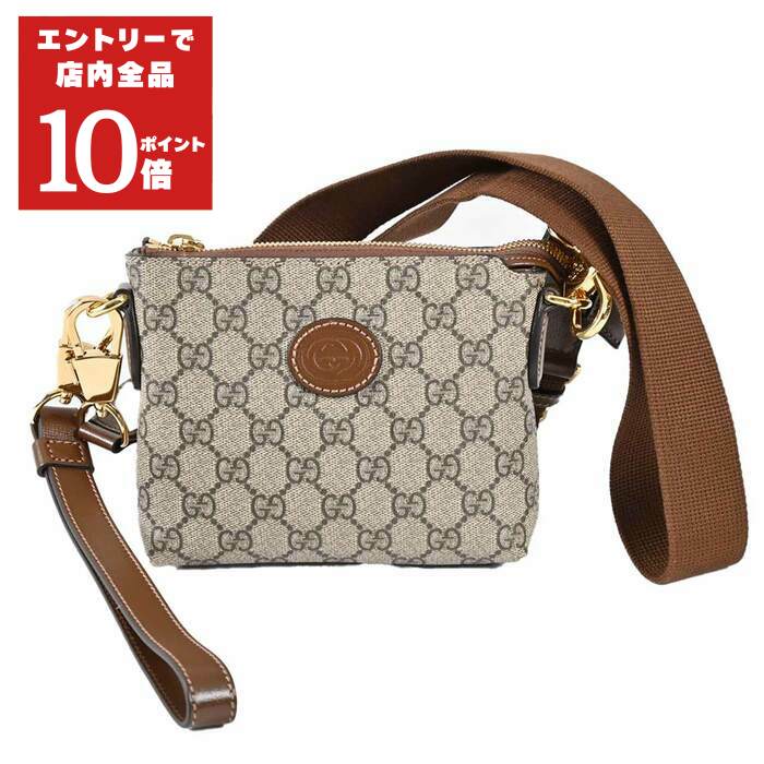 GUCCI グッチ ショルダーバッグ ベージュ 75730996IWG8745 オフィディア〕スモール ショルダーバッグベージュ＆エボニー GG