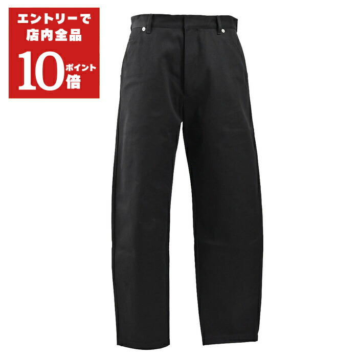 PRADA パンツ PRADA プラダ 19AW ジップデザイン ナイロンテーパード ロング