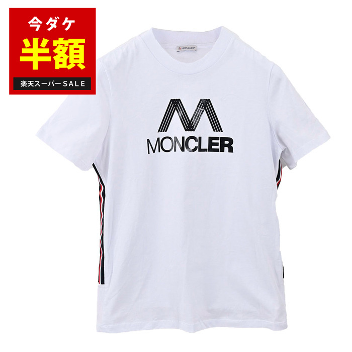 楽天市場】モンクレール MONCLER Tシャツ 8C00038 8390Y 999 ブラック