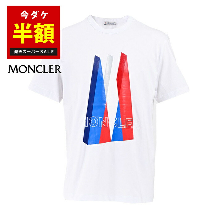楽天市場】【29％OFF】 モンクレール MONCLER Tシャツ 8048350 8390T