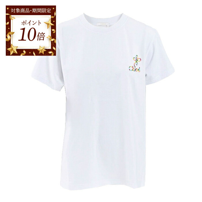 楽天市場】クロエ CHLOE Tシャツ C20110 117 117 ホワイト 2024年春夏