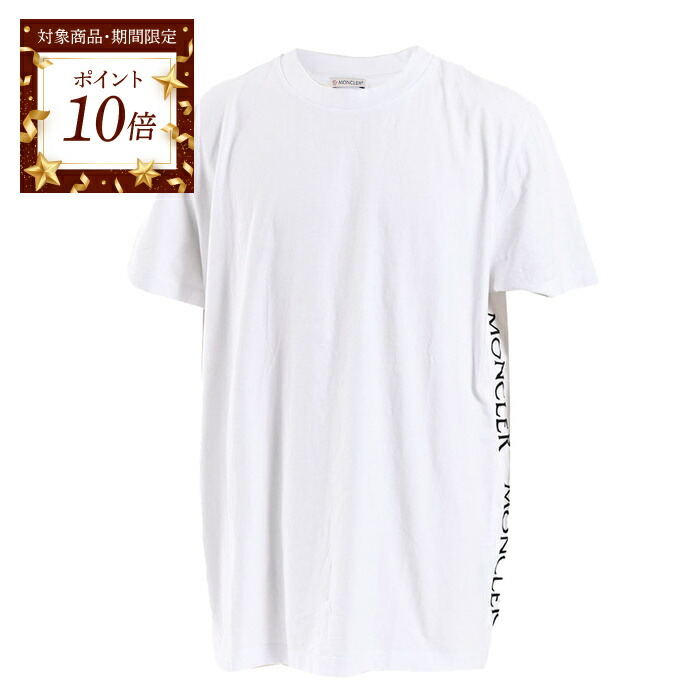 楽天市場】モンクレール MONCLER Tシャツ 8048350 8390T 001 ホワイト