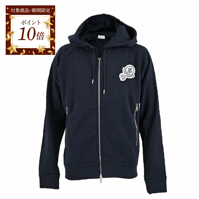 MONCLER フーディ　ブルゾン　パーカー 楽天市場】モンクレール MONCLER フード シーズンロゴ フルジップ