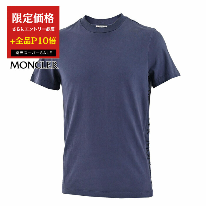 MONCLER Tシャツ/9-12 美品 MONCLER 最新 Tシャツ S ブラック スニーカー 4S489 - メルカリ