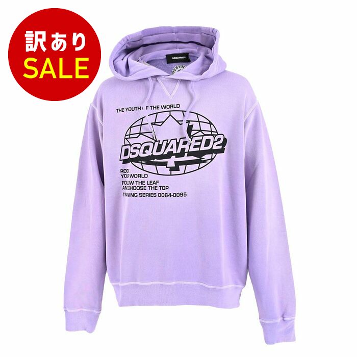 ディースクエアード DSQUARED2 パーカー S71GU0562 S25030 376 パープル メンズ ワケアリ｜サンエー　世界の一流品