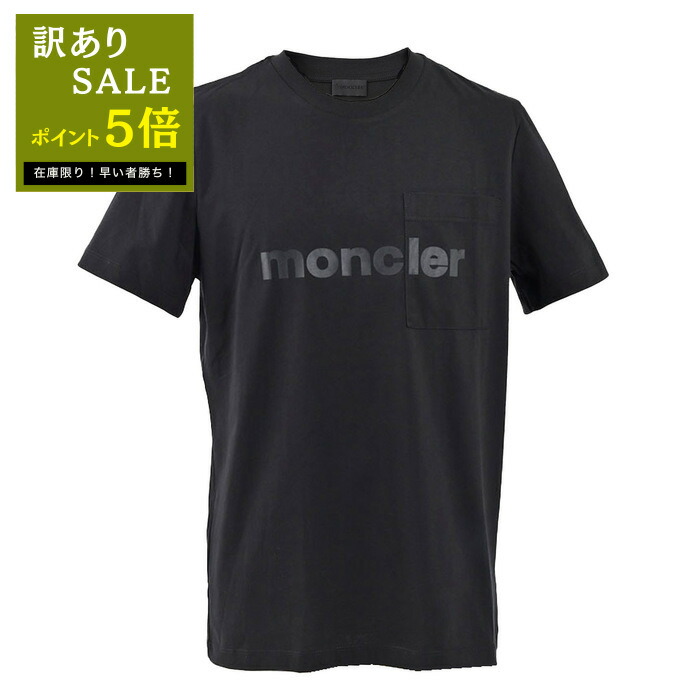 楽天市場】【10%割引】モンクレール Tシャツ 8C00031 999ブラック