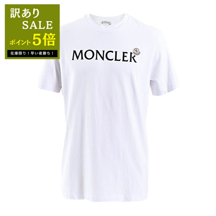 楽天市場】モンクレール MONCLER Tシャツ 8048350 8390T 001 ホワイト