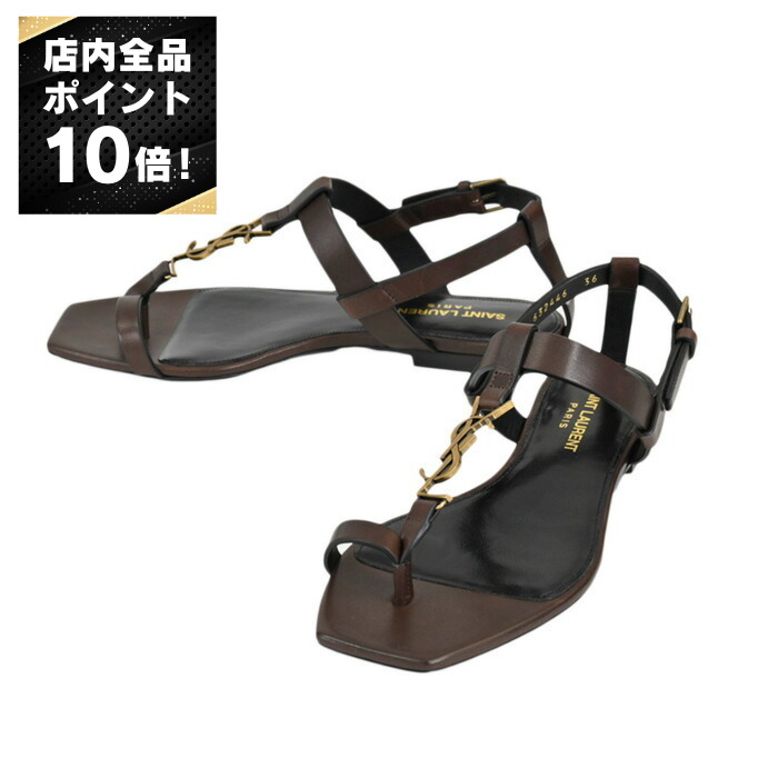 楽天市場】SAINT LAURENT サンローラン フラットサンダル 652758